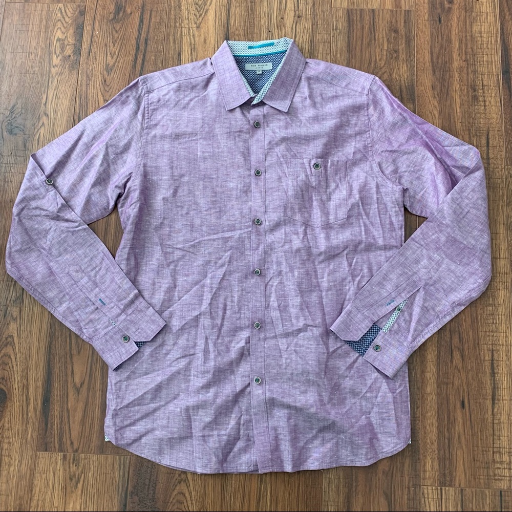 Ted baker long sleeve button down